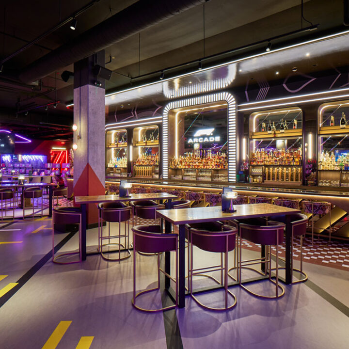 F1 Arcade Washington DC Ideoli Lighting