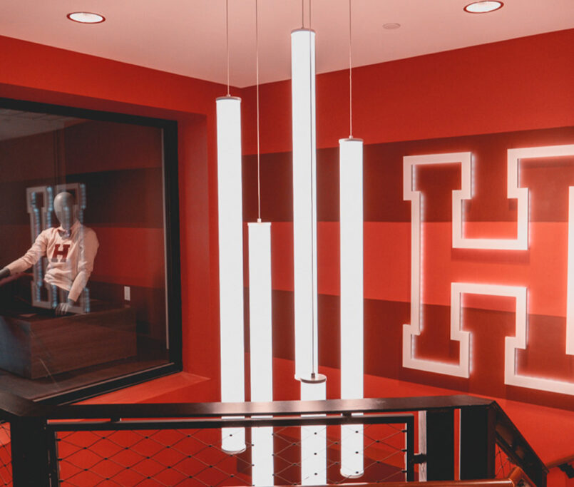 Ideoli custom lighting Barnes Noble
