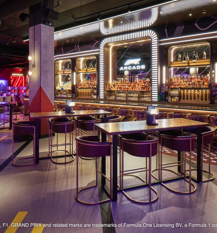 F1 Arcade Washington DC Ideoli Lighting