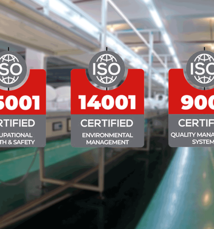 Ideoli achieves ISO 45001, ISO 14001, and ISO 9001 certification