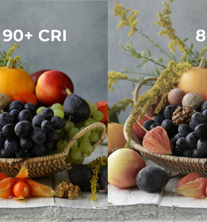 CRI in Lighting: Why it’s important for our clients