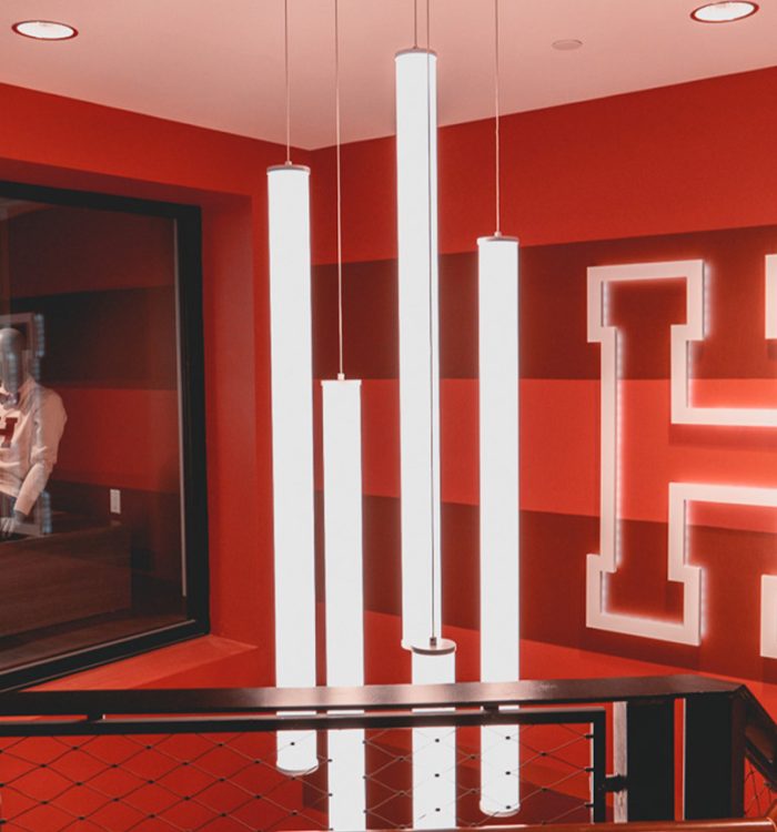 Ideoli custom lighting Barnes Noble