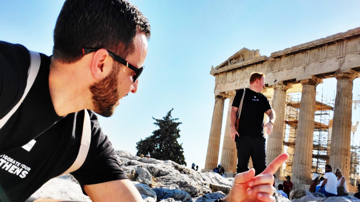 In between meetings: Acropolis challenge with zero prep