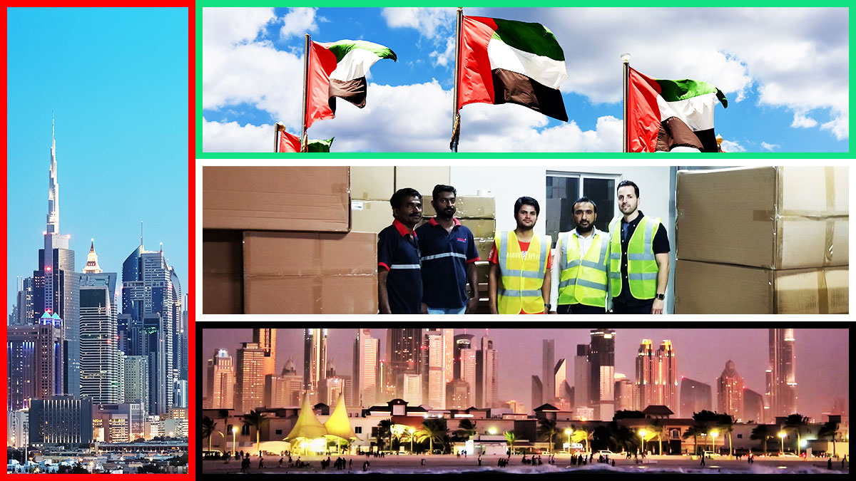 Sweating it out in the United Arab Emirates for our clients