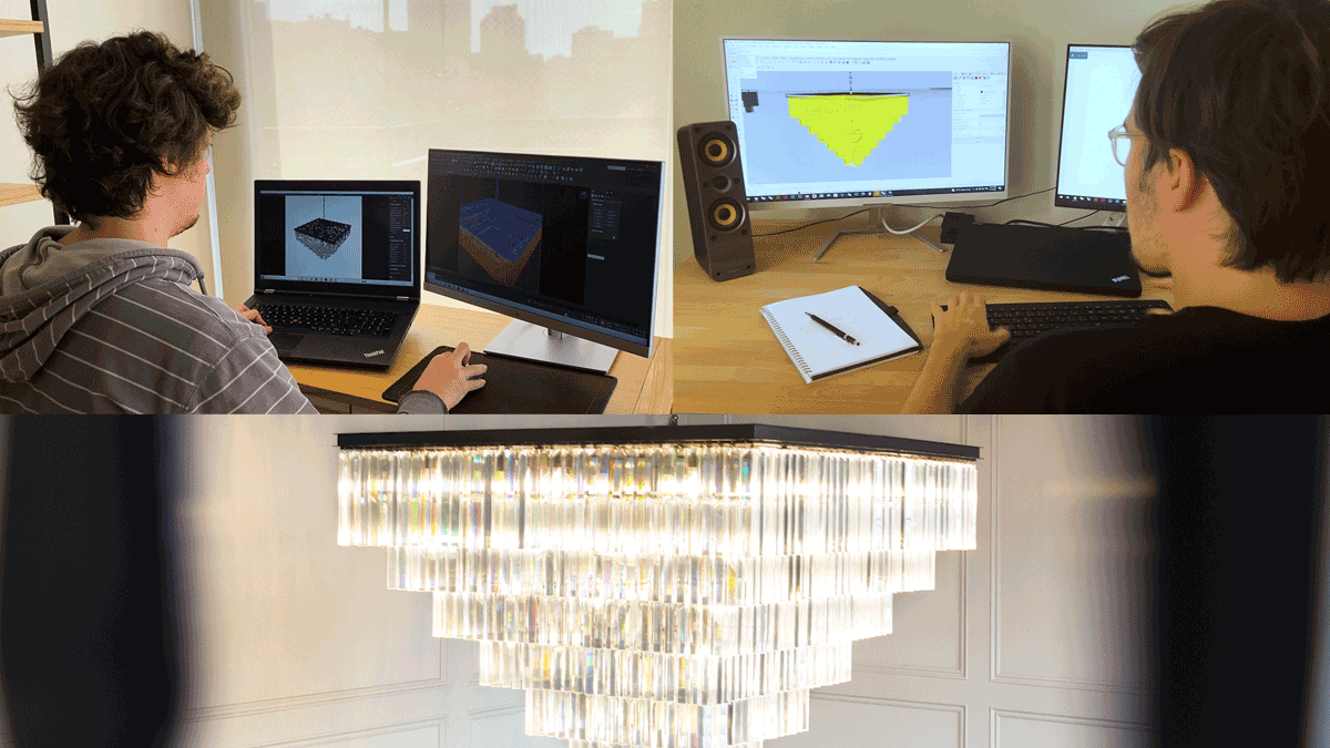 Ideoli’s global collaboration to develop lighting fixtures