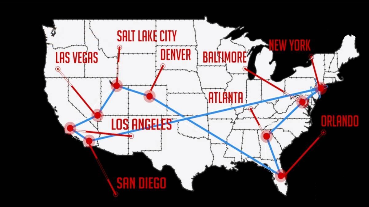 10 cities, 5 days, 1 goal— Ideoli installs across the USA